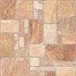 Piso Cerámico Rocalla Rojo 55x55 cm Lamosa Cobertura: 1.52 m² por caja PQ69377