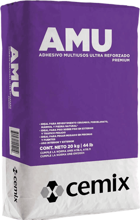 Adhesivo AMU 20 kg, Modelo 34466, Cemix