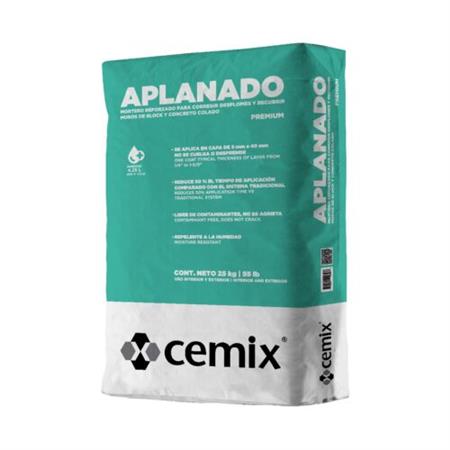 Aplanado Blanco Cemix 25 kg, Modelo 34928