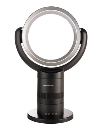 Ventilador Limbo de 10 pulgadas sin aspas Negro EV1122