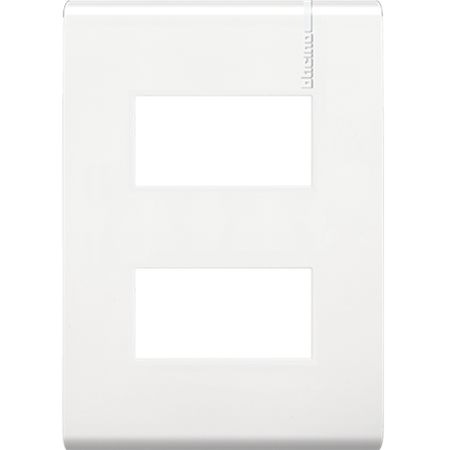 Placa 3 Módulos Modus Pro Blanco EC4115