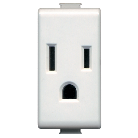 Contacto Sencillo 2P+T 15A 127/250V EC4807MX