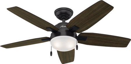 Ventilador con Luz Antero de 46 Color Bronce Hunter EV1242