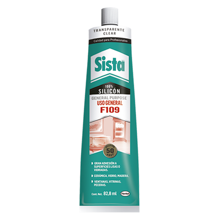 Silicón Uso General Transparente 82.8ml PG3088