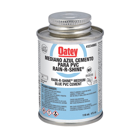 Pegamento para PVC Alta Humedad (4 oz / 118 ml), Modelo 32349MX, Oatey PG3159