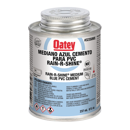 Pegamento para PVC Alta Humedad (8 oz / 237 ml), Modelo 32350MX, Oatey PG3160