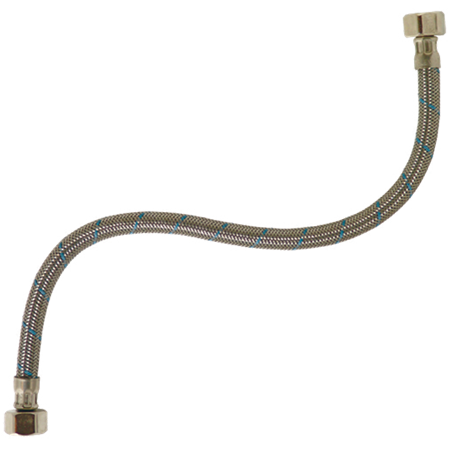 Conector Flexible Lavabo/Fregadero de Acero Inoxidable Premium 40 cm, Modelo LL-A40, PG7137