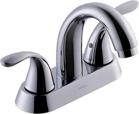 Mezcladora para Lavabo 4" Acabado Cromo, Modelo 11CL Clásica, Urrea