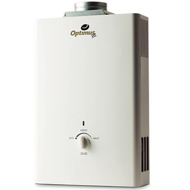 Calentador de Agua Instantáneo Optimus OI-07B LP, Modelo 50304020031, Calorex