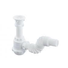 Cespol Flexible con Bote Grande para Fregadero con Rejilla, Modelo 3732, Urrea