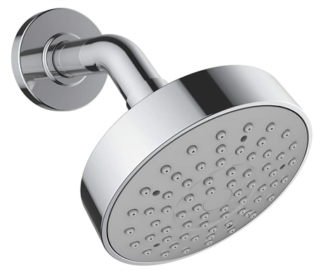 Regadera con Brazo y Chapetón, Modelo 3026B, Urrea
