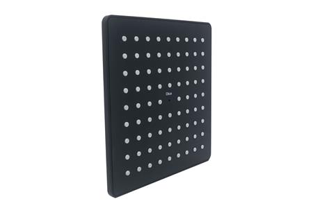 Regadera Ecológica Cuadrada 8" sin Brazo, Acabado Negro Mate, Modelo 4541CTS.2, Dica